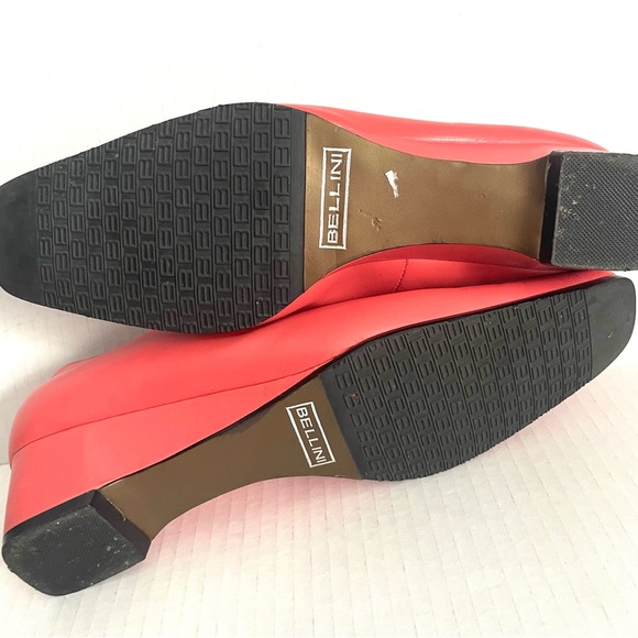 Vintage Bellini Pink Leather Loafers - Picture 6 of 8